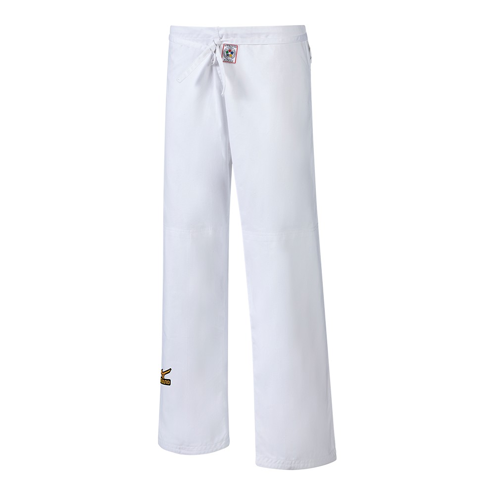 Pantalones Mizuno IJF Hombre Blancas Ofertas CHXF-56348